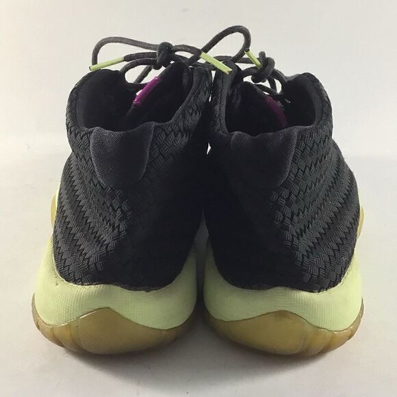 Nike Air Jordan Future GG shoes black liquid lime size 4.5 Y womens 6 685251-018 - Picture 4 of 8